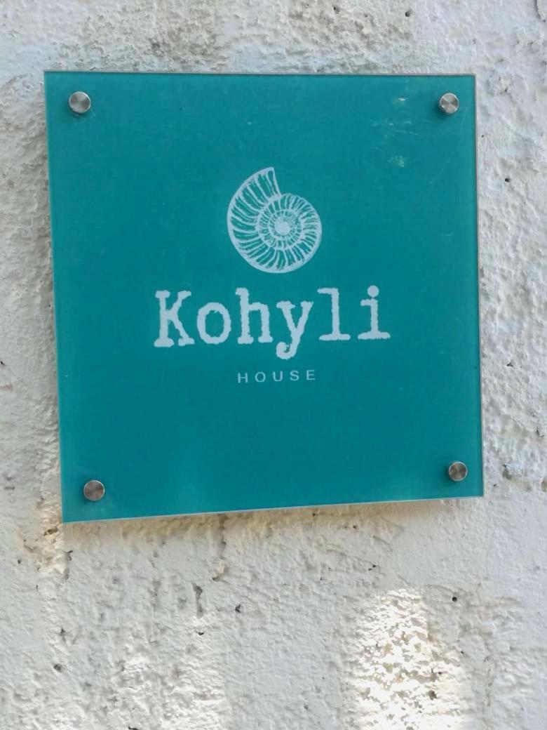 Kohyli Beachfront House Agia Pelagia Chlomou Exterior photo
